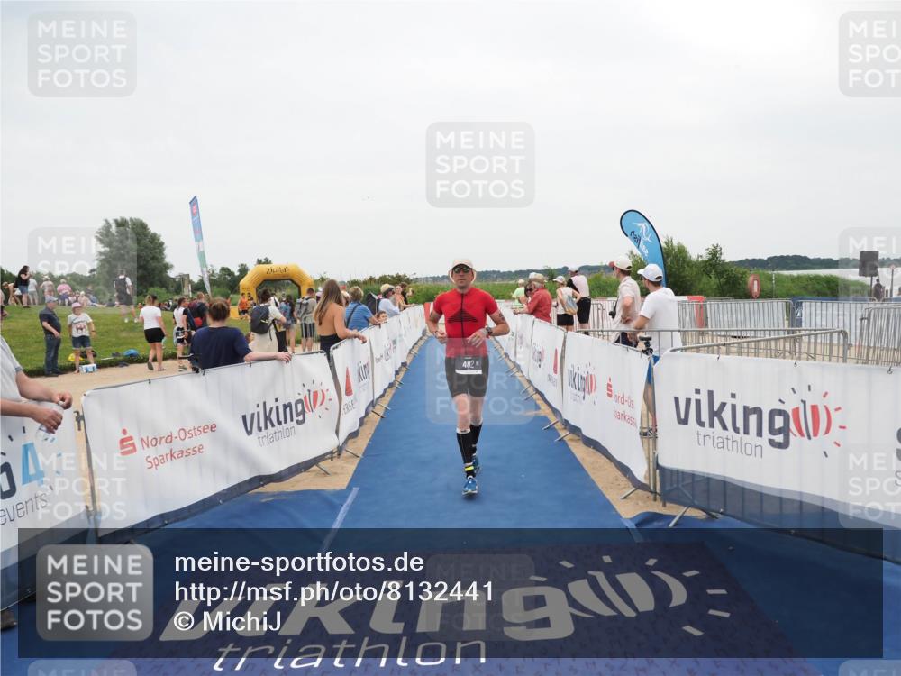 22.06.2025 - Viking Triathlon MichiJ http://msf.ph/oto/8132441 22.06.2025 15:45:43 Ziel 115, 482 meine-sportfotos.de