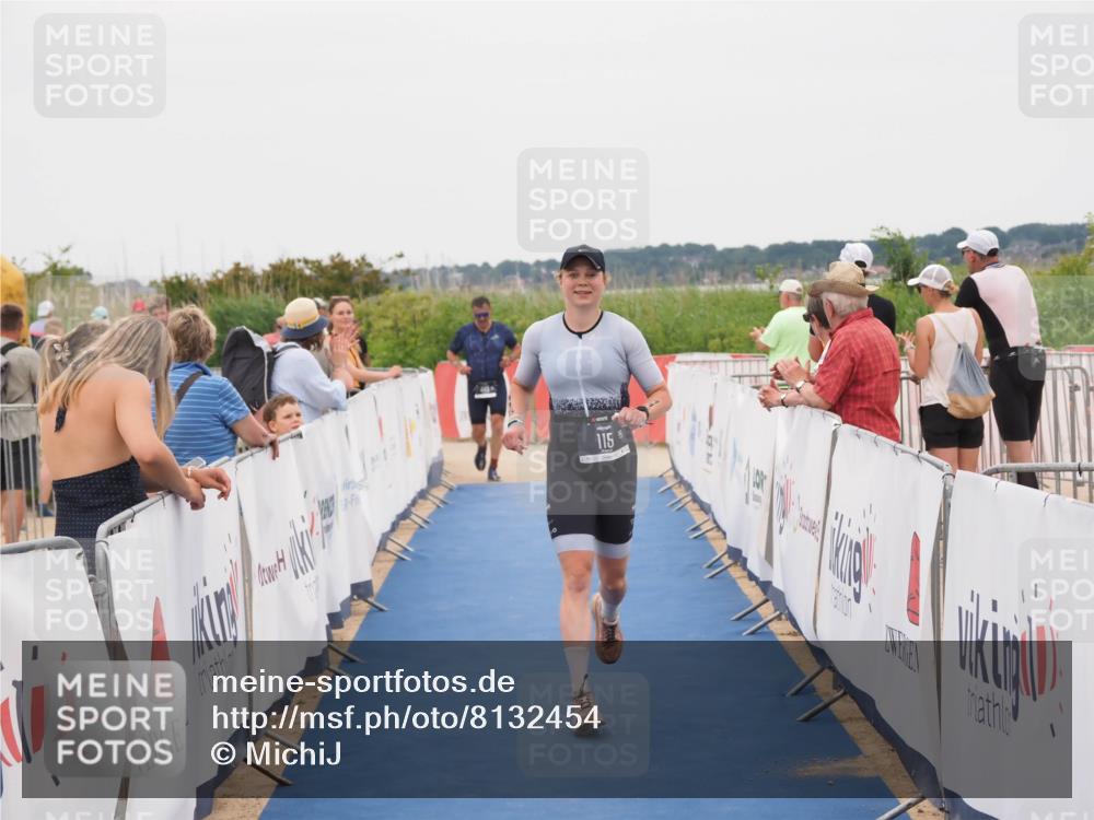 22.06.2025 - Viking Triathlon MichiJ http://msf.ph/oto/8132454 22.06.2025 15:45:48 Ziel 115, 482 meine-sportfotos.de