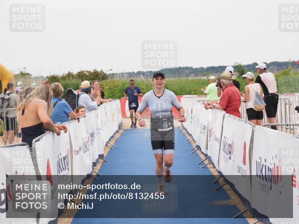 22.06.2025 - Viking Triathlon MichiJ http://msf.ph/oto/8132455 22.06.2025 15:45:49 Ziel 115 meine-sportfotos.de