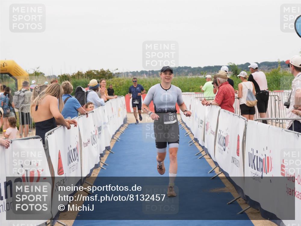 22.06.2025 - Viking Triathlon MichiJ http://msf.ph/oto/8132457 22.06.2025 15:45:49 Ziel 115 meine-sportfotos.de