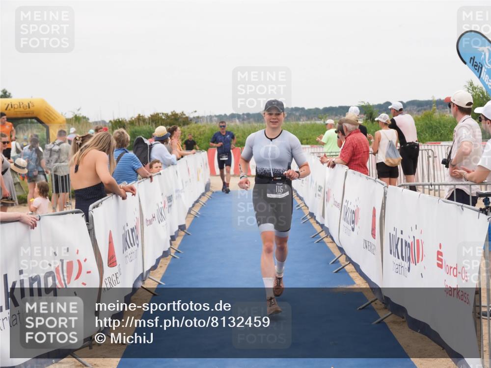 22.06.2025 - Viking Triathlon MichiJ http://msf.ph/oto/8132459 22.06.2025 15:45:49 Ziel 115 meine-sportfotos.de