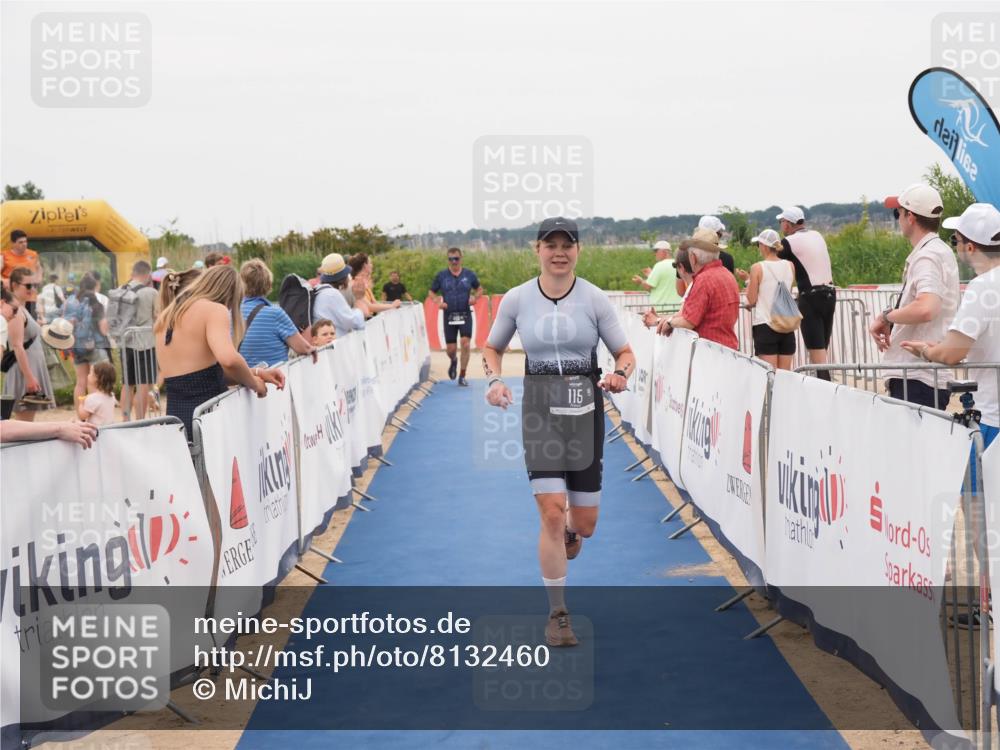 22.06.2025 - Viking Triathlon MichiJ http://msf.ph/oto/8132460 22.06.2025 15:45:49 Ziel 115 meine-sportfotos.de