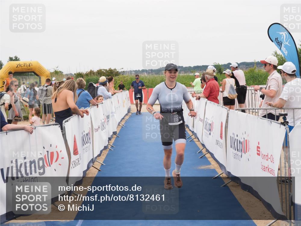 22.06.2025 - Viking Triathlon MichiJ http://msf.ph/oto/8132461 22.06.2025 15:45:49 Ziel 115 meine-sportfotos.de