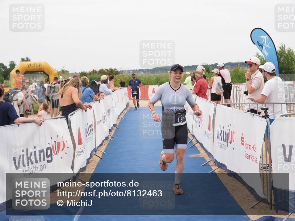 22.06.2025 - Viking Triathlon MichiJ http://msf.ph/oto/8132463 22.06.2025 15:45:50 Ziel 115, 449 meine-sportfotos.de
