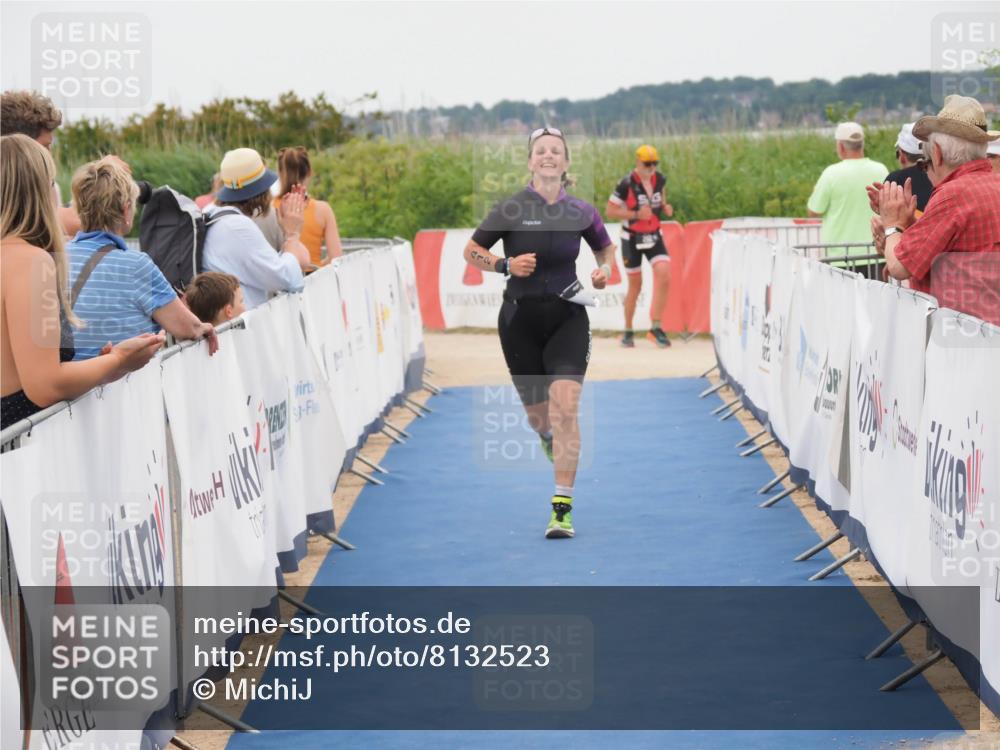 22.06.2025 - Viking Triathlon MichiJ http://msf.ph/oto/8132523 22.06.2025 15:46:03 Ziel 412 meine-sportfotos.de