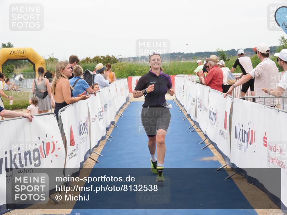 22.06.2025 - Viking Triathlon MichiJ http://msf.ph/oto/8132538 22.06.2025 15:46:05 Ziel 412 meine-sportfotos.de