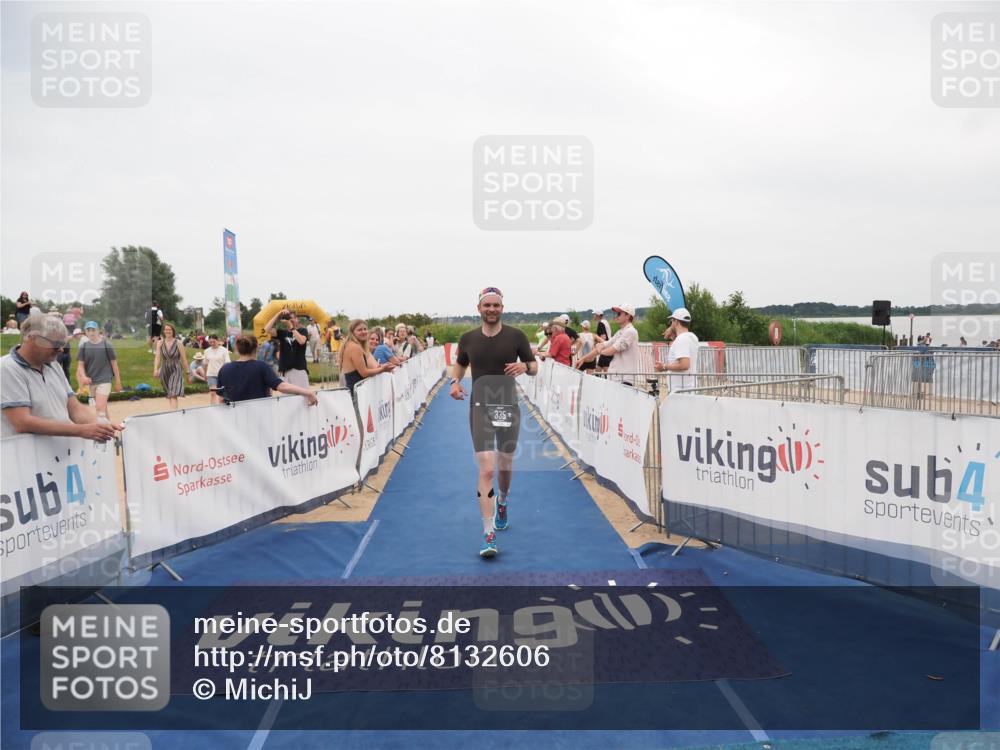 22.06.2025 - Viking Triathlon MichiJ http://msf.ph/oto/8132606 22.06.2025 15:46:53 Ziel 335 meine-sportfotos.de