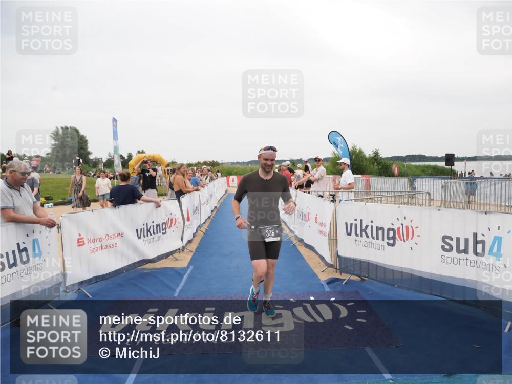 22.06.2025 - Viking Triathlon MichiJ http://msf.ph/oto/8132611 22.06.2025 15:46:54 Ziel 335 meine-sportfotos.de
