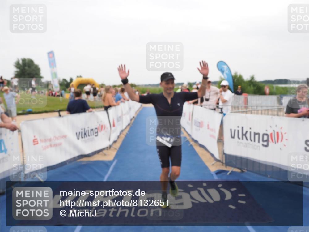 22.06.2025 - Viking Triathlon MichiJ http://msf.ph/oto/8132651 22.06.2025 15:47:23 Ziel 79, 204 meine-sportfotos.de