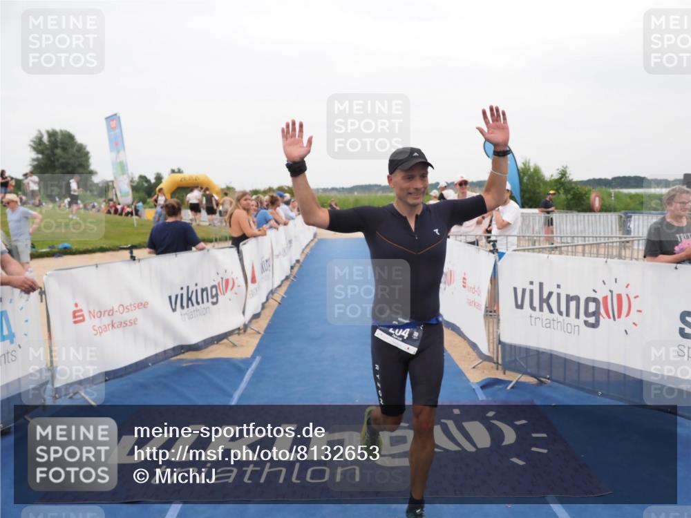 22.06.2025 - Viking Triathlon MichiJ http://msf.ph/oto/8132653 22.06.2025 15:47:23 Ziel 79, 204 meine-sportfotos.de