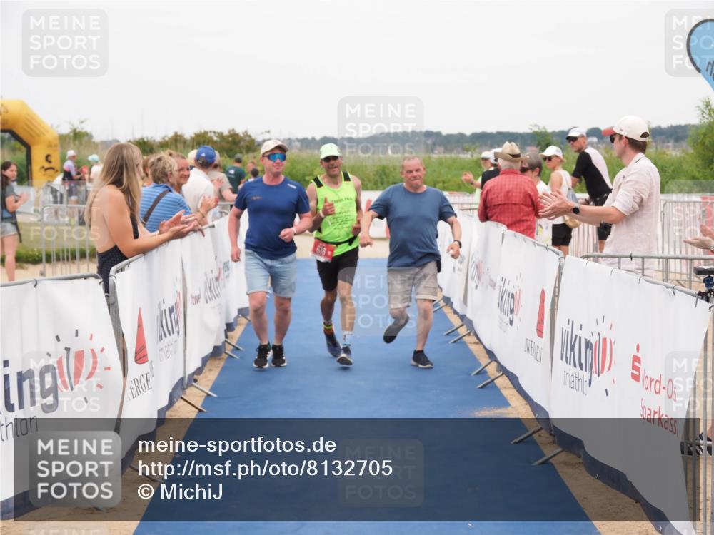 22.06.2025 - Viking Triathlon MichiJ http://msf.ph/oto/8132705 22.06.2025 15:48:01 Ziel 618 meine-sportfotos.de