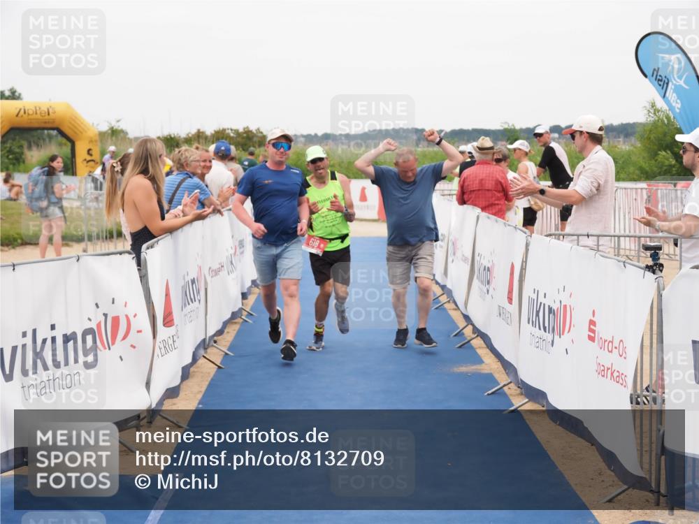22.06.2025 - Viking Triathlon MichiJ http://msf.ph/oto/8132709 22.06.2025 15:48:01 Ziel 618 meine-sportfotos.de