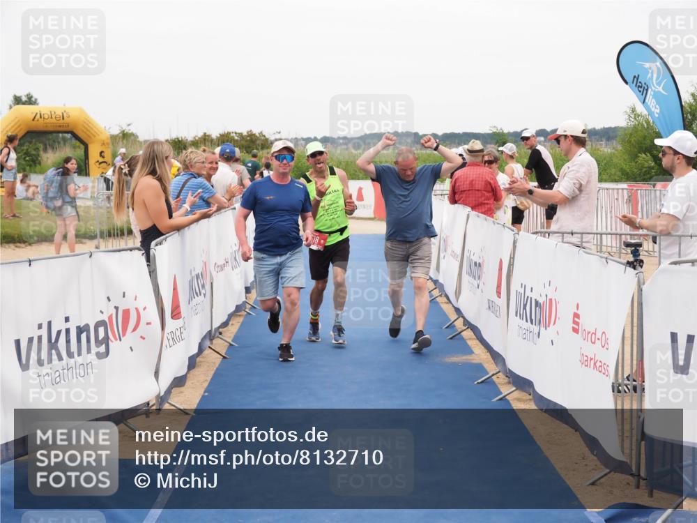 22.06.2025 - Viking Triathlon MichiJ http://msf.ph/oto/8132710 22.06.2025 15:48:01 Ziel 618 meine-sportfotos.de