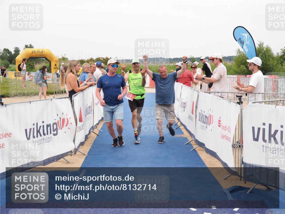 22.06.2025 - Viking Triathlon MichiJ http://msf.ph/oto/8132714 22.06.2025 15:48:02 Ziel 618 meine-sportfotos.de