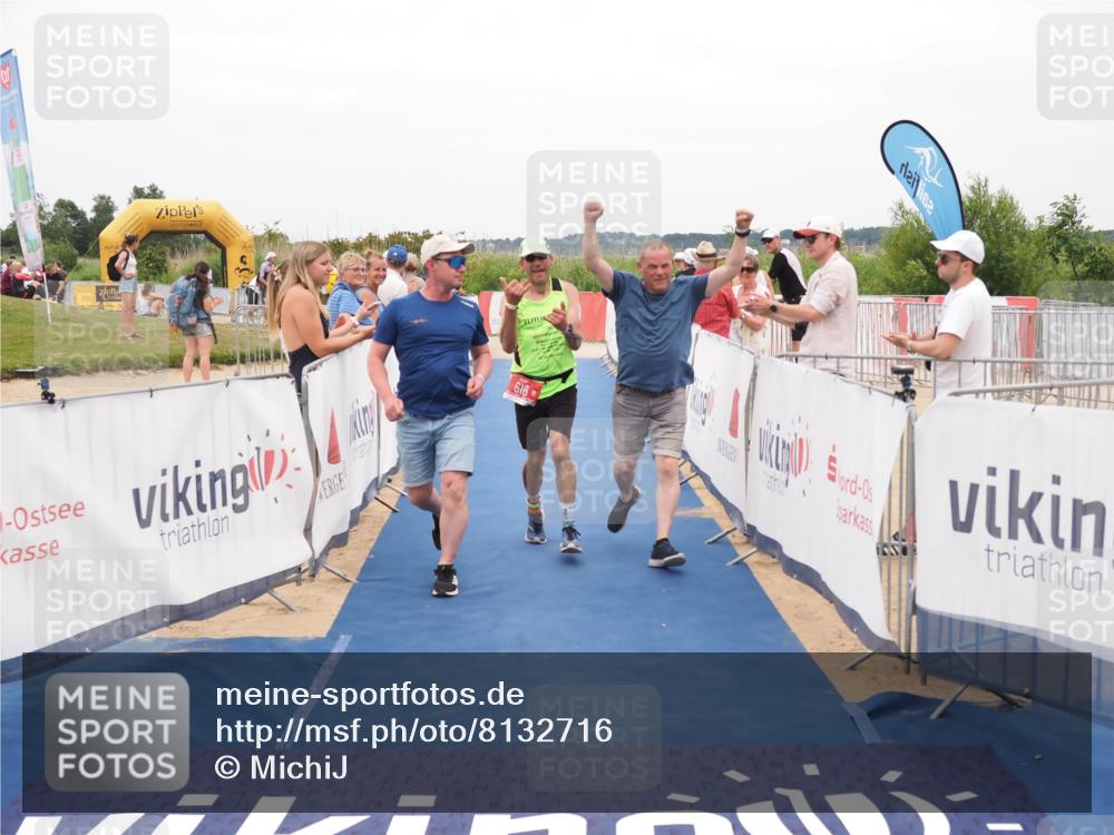22.06.2025 - Viking Triathlon MichiJ http://msf.ph/oto/8132716 22.06.2025 15:48:02 Ziel 618 meine-sportfotos.de