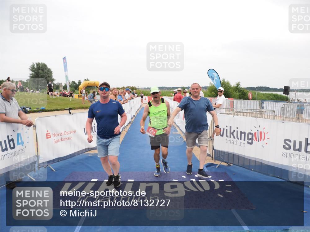 22.06.2025 - Viking Triathlon MichiJ http://msf.ph/oto/8132727 22.06.2025 15:48:03 Ziel 309, 618 meine-sportfotos.de