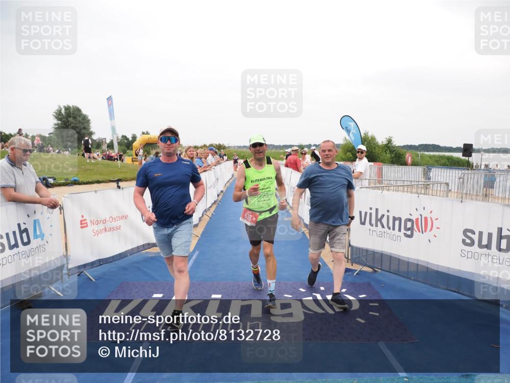 22.06.2025 - Viking Triathlon MichiJ http://msf.ph/oto/8132728 22.06.2025 15:48:03 Ziel 309, 618 meine-sportfotos.de