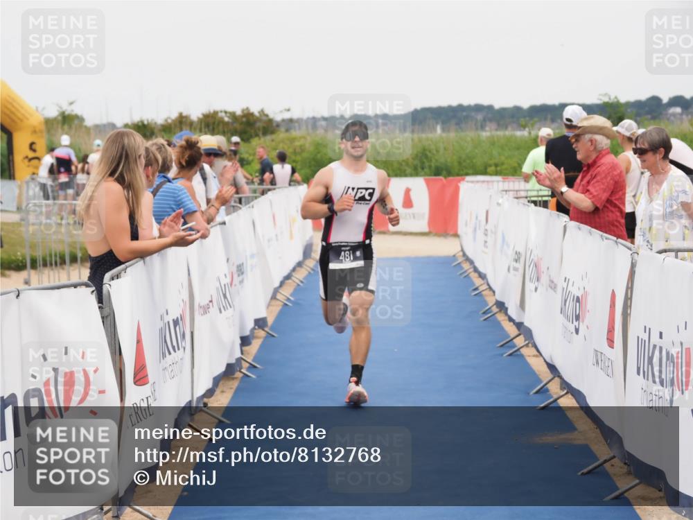 22.06.2025 - Viking Triathlon MichiJ http://msf.ph/oto/8132768 22.06.2025 15:48:20 Ziel 481 meine-sportfotos.de