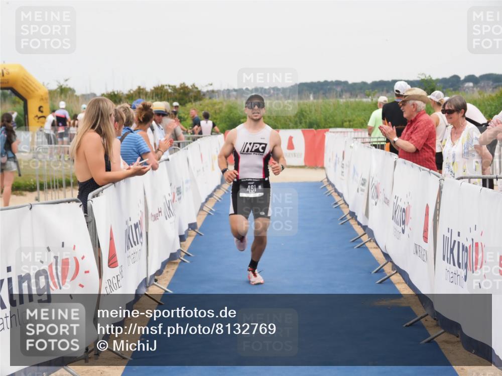 22.06.2025 - Viking Triathlon MichiJ http://msf.ph/oto/8132769 22.06.2025 15:48:20 Ziel 481 meine-sportfotos.de