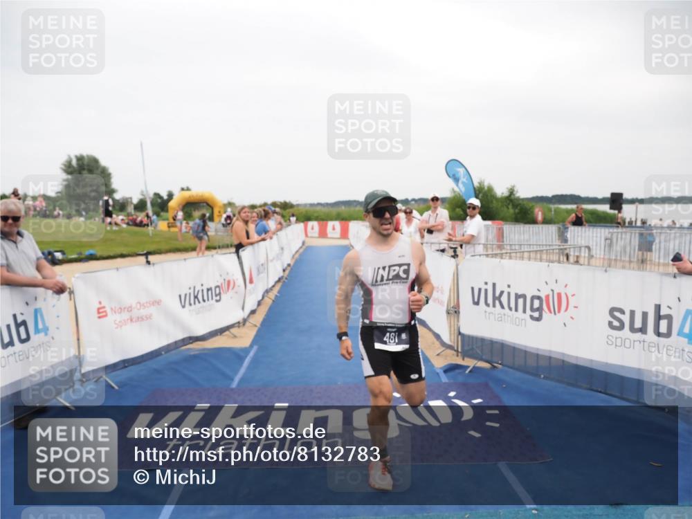 22.06.2025 - Viking Triathlon MichiJ http://msf.ph/oto/8132783 22.06.2025 15:48:22 Ziel 481 meine-sportfotos.de