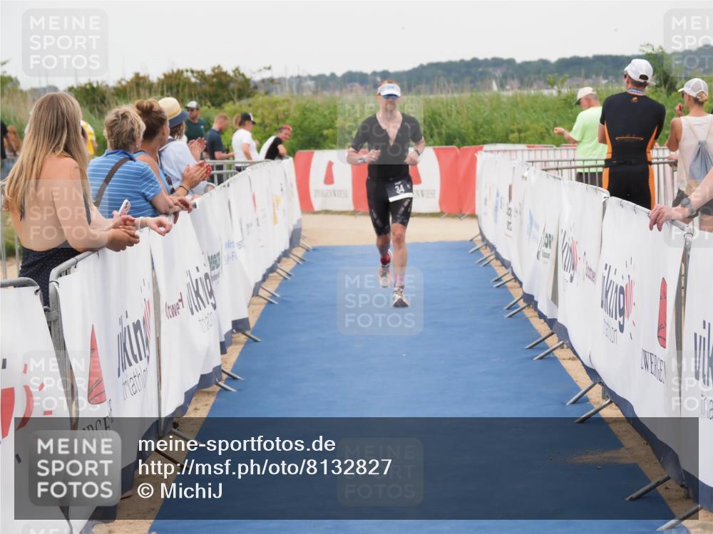 22.06.2025 - Viking Triathlon MichiJ http://msf.ph/oto/8132827 22.06.2025 15:49:50 Ziel 34 meine-sportfotos.de