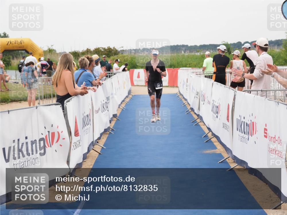22.06.2025 - Viking Triathlon MichiJ http://msf.ph/oto/8132835 22.06.2025 15:49:51 Ziel 34 meine-sportfotos.de