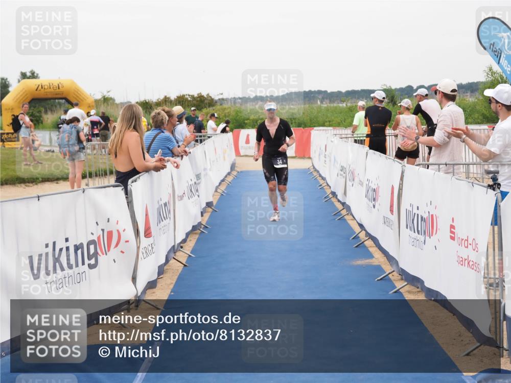 22.06.2025 - Viking Triathlon MichiJ http://msf.ph/oto/8132837 22.06.2025 15:49:51 Ziel 34 meine-sportfotos.de