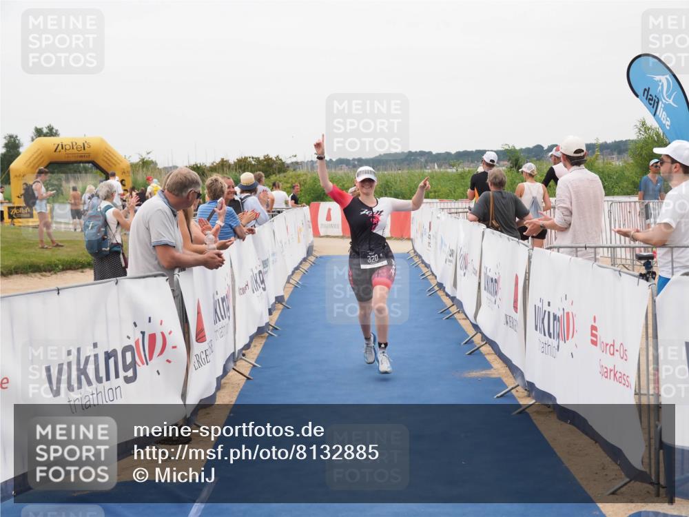 22.06.2025 - Viking Triathlon MichiJ http://msf.ph/oto/8132885 22.06.2025 15:50:32 Ziel 249, 320 meine-sportfotos.de