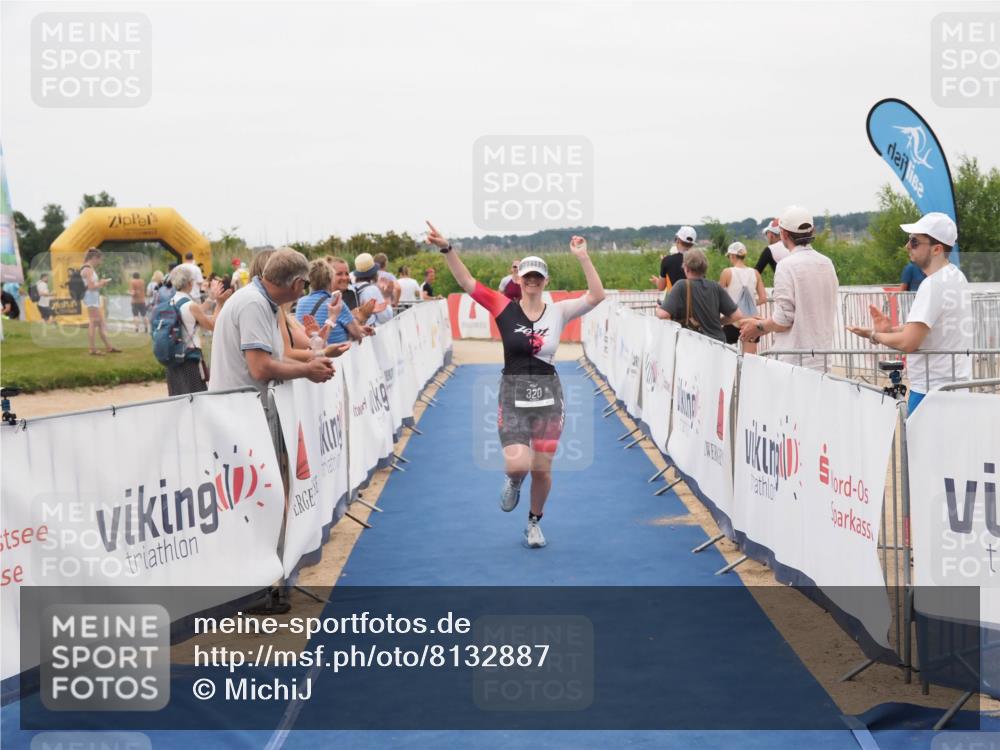 22.06.2025 - Viking Triathlon MichiJ http://msf.ph/oto/8132887 22.06.2025 15:50:33 Ziel 249, 320 meine-sportfotos.de