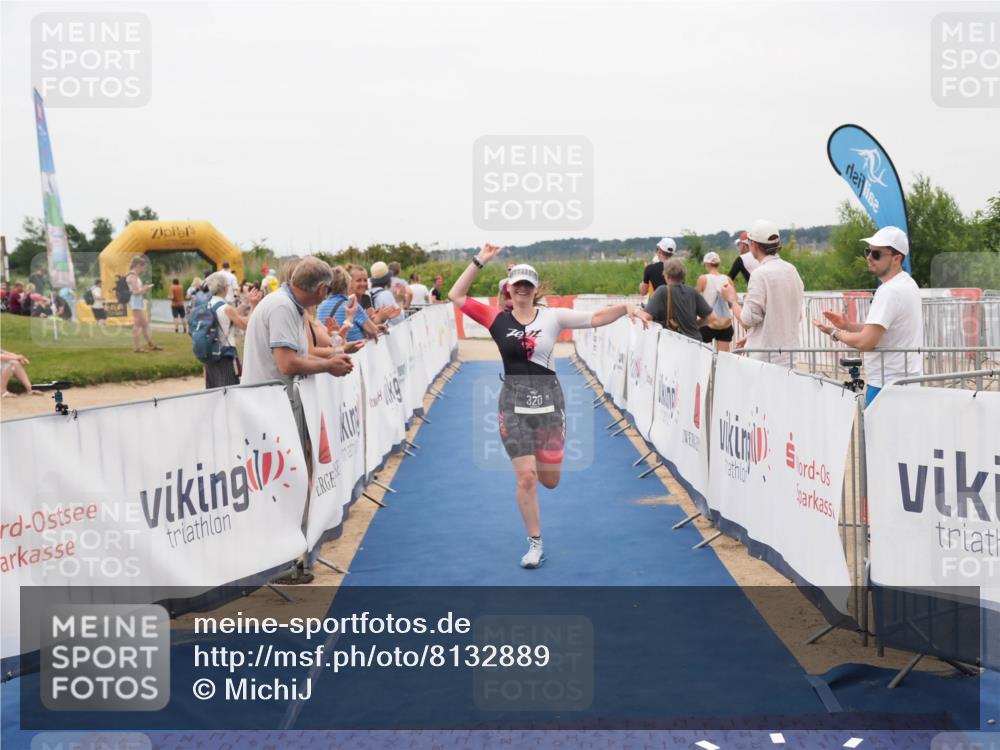 22.06.2025 - Viking Triathlon MichiJ http://msf.ph/oto/8132889 22.06.2025 15:50:33 Ziel 249, 320 meine-sportfotos.de