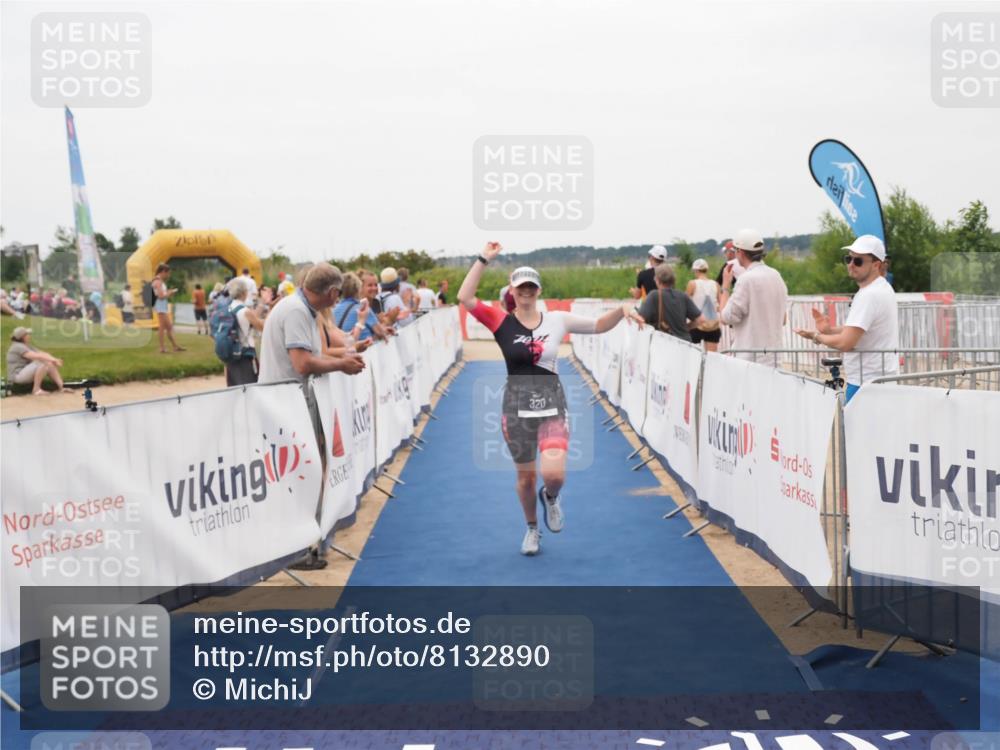22.06.2025 - Viking Triathlon MichiJ http://msf.ph/oto/8132890 22.06.2025 15:50:33 Ziel 249, 320 meine-sportfotos.de