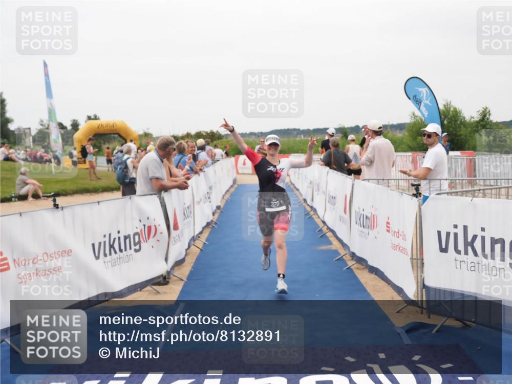 22.06.2025 - Viking Triathlon MichiJ http://msf.ph/oto/8132891 22.06.2025 15:50:33 Ziel 249, 320 meine-sportfotos.de