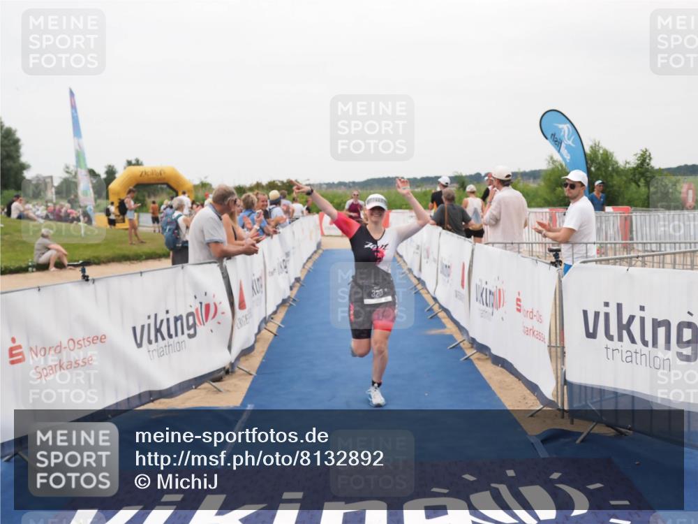 22.06.2025 - Viking Triathlon MichiJ http://msf.ph/oto/8132892 22.06.2025 15:50:33 Ziel 249, 320 meine-sportfotos.de