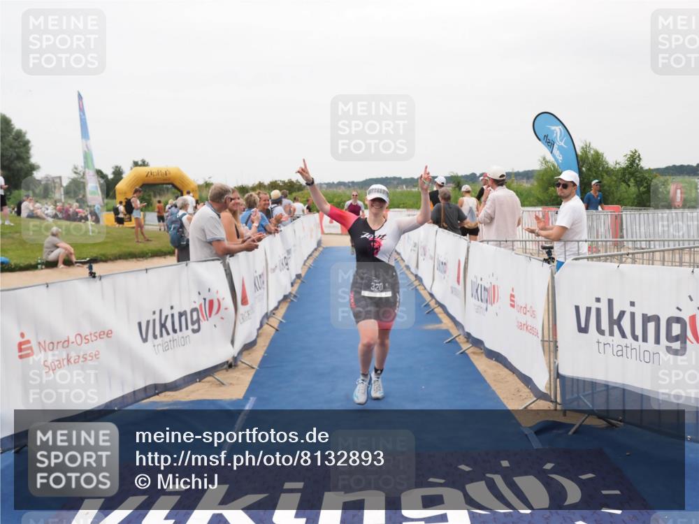 22.06.2025 - Viking Triathlon MichiJ http://msf.ph/oto/8132893 22.06.2025 15:50:33 Ziel 249, 320 meine-sportfotos.de