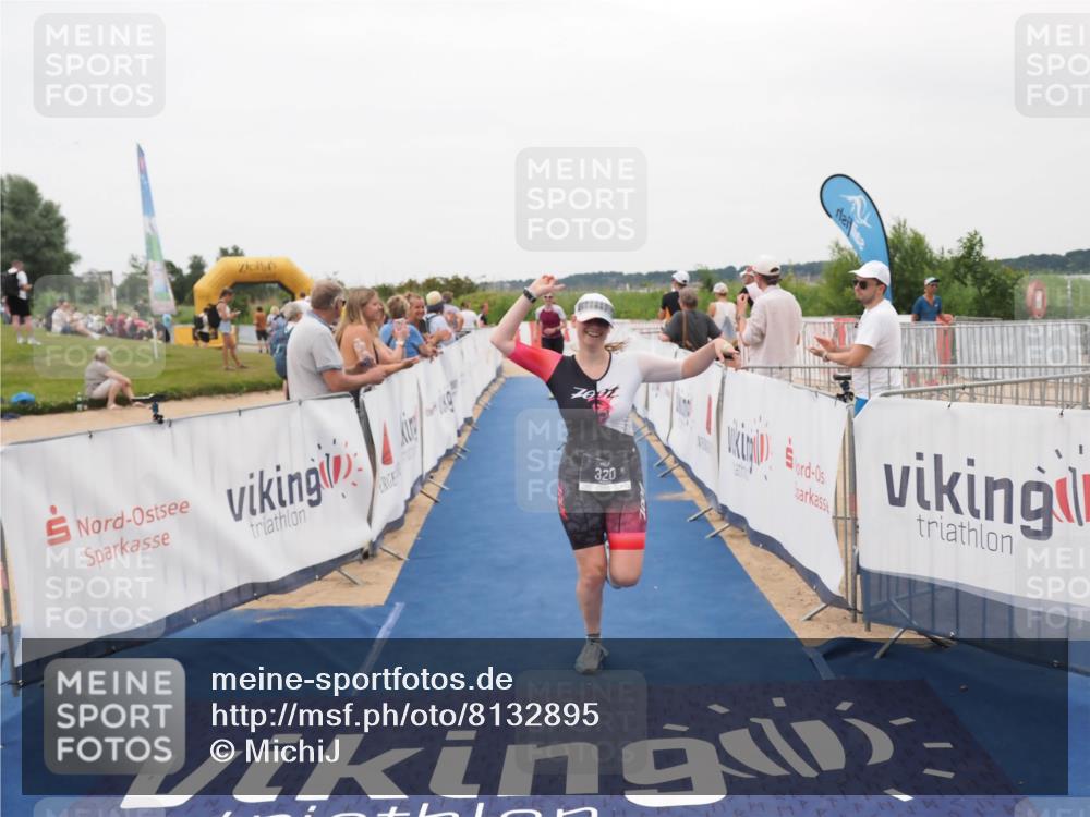 22.06.2025 - Viking Triathlon MichiJ http://msf.ph/oto/8132895 22.06.2025 15:50:34 Ziel 249, 320 meine-sportfotos.de