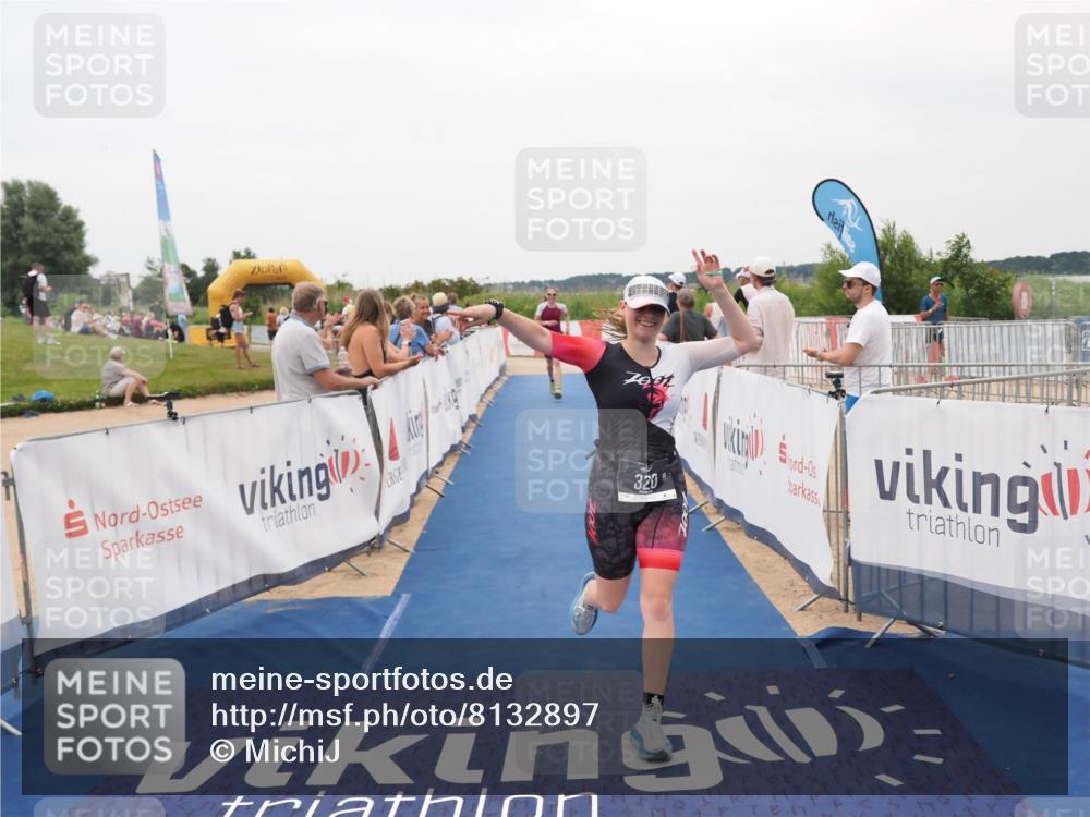 22.06.2025 - Viking Triathlon MichiJ http://msf.ph/oto/8132897 22.06.2025 15:50:34 Ziel 249, 320 meine-sportfotos.de