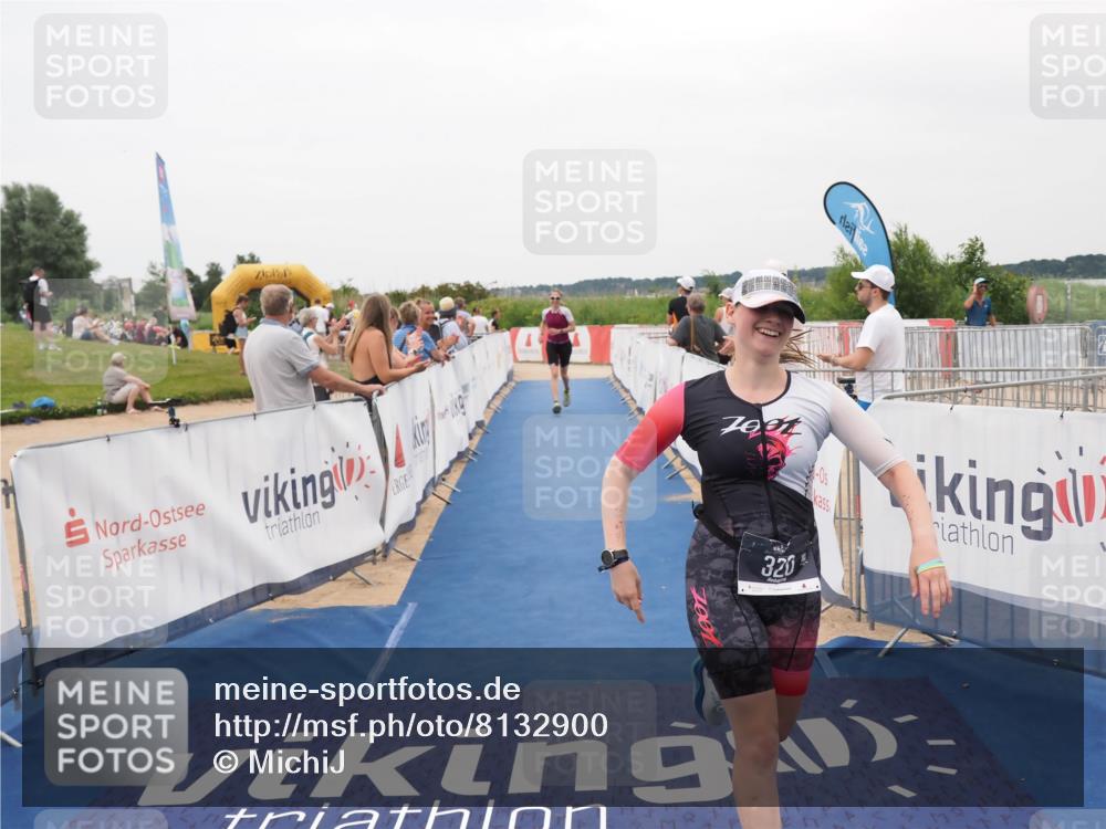 22.06.2025 - Viking Triathlon MichiJ http://msf.ph/oto/8132900 22.06.2025 15:50:34 Ziel 249, 320 meine-sportfotos.de