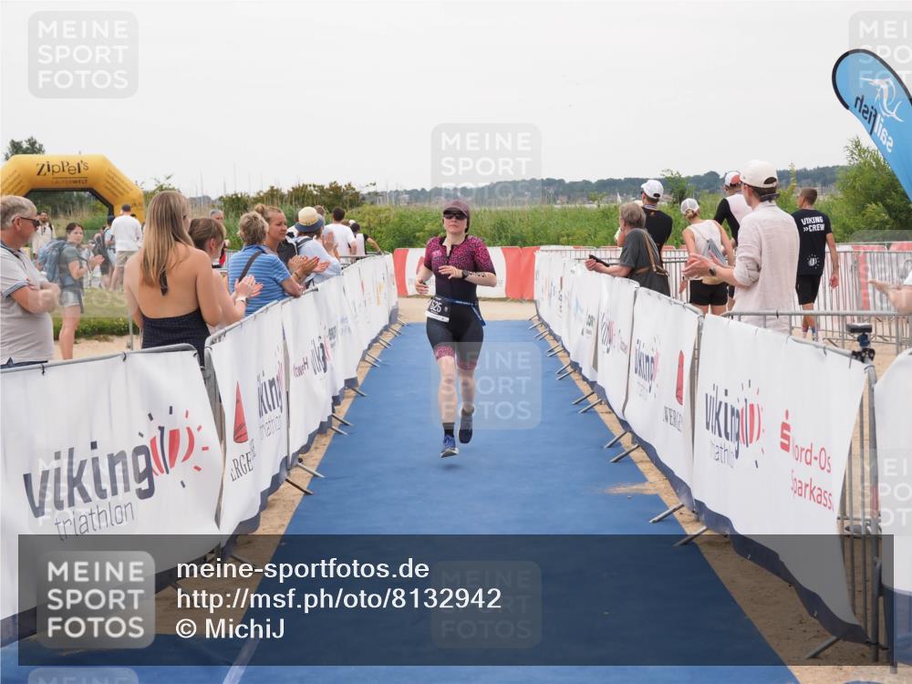 22.06.2025 - Viking Triathlon MichiJ http://msf.ph/oto/8132942 22.06.2025 15:51:46 Ziel 525 meine-sportfotos.de