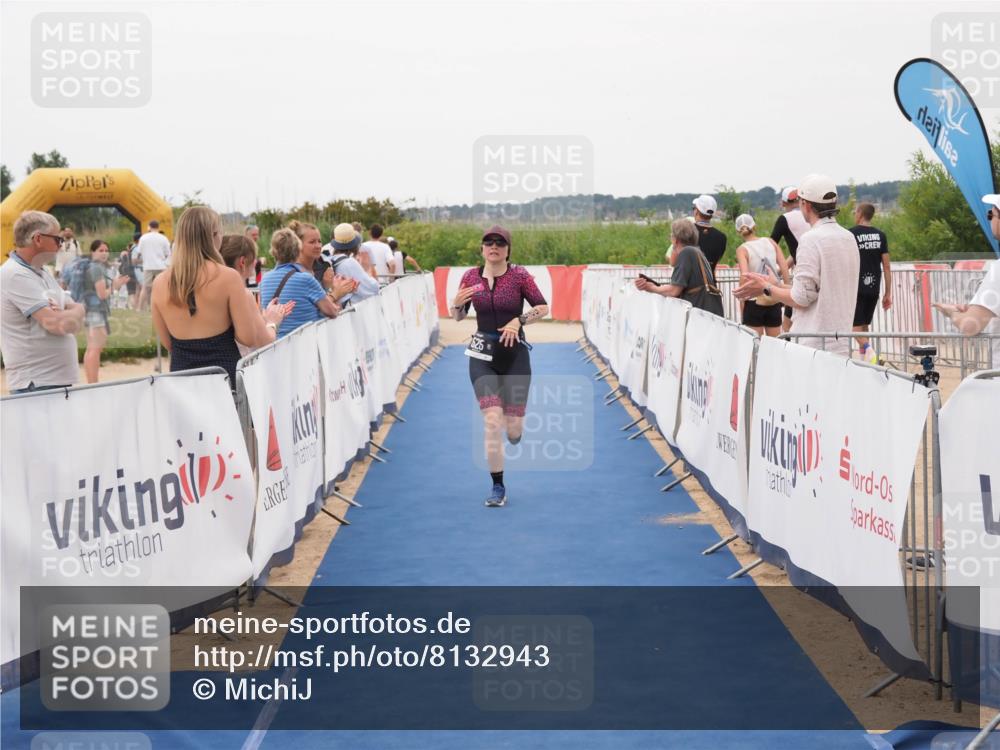 22.06.2025 - Viking Triathlon MichiJ http://msf.ph/oto/8132943 22.06.2025 15:51:46 Ziel 525 meine-sportfotos.de
