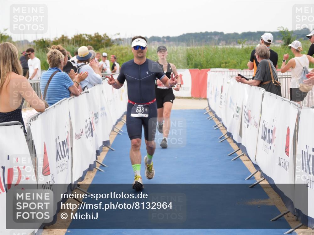 22.06.2025 - Viking Triathlon MichiJ http://msf.ph/oto/8132964 22.06.2025 15:52:01 Ziel 538, 624 meine-sportfotos.de