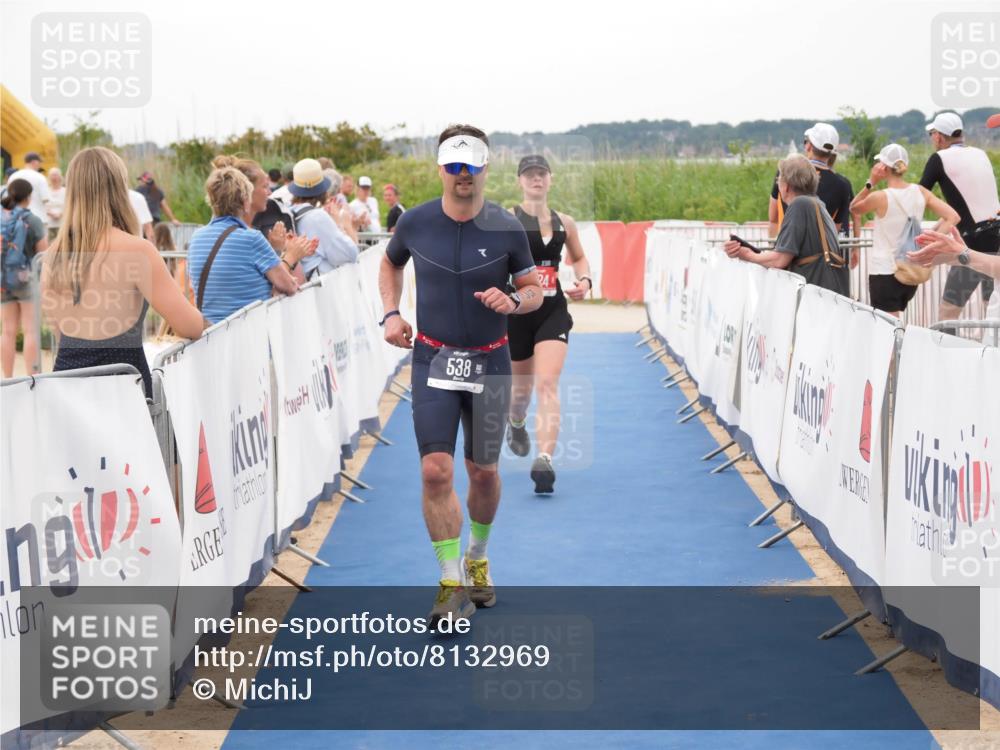 22.06.2025 - Viking Triathlon MichiJ http://msf.ph/oto/8132969 22.06.2025 15:52:01 Ziel 538, 624 meine-sportfotos.de