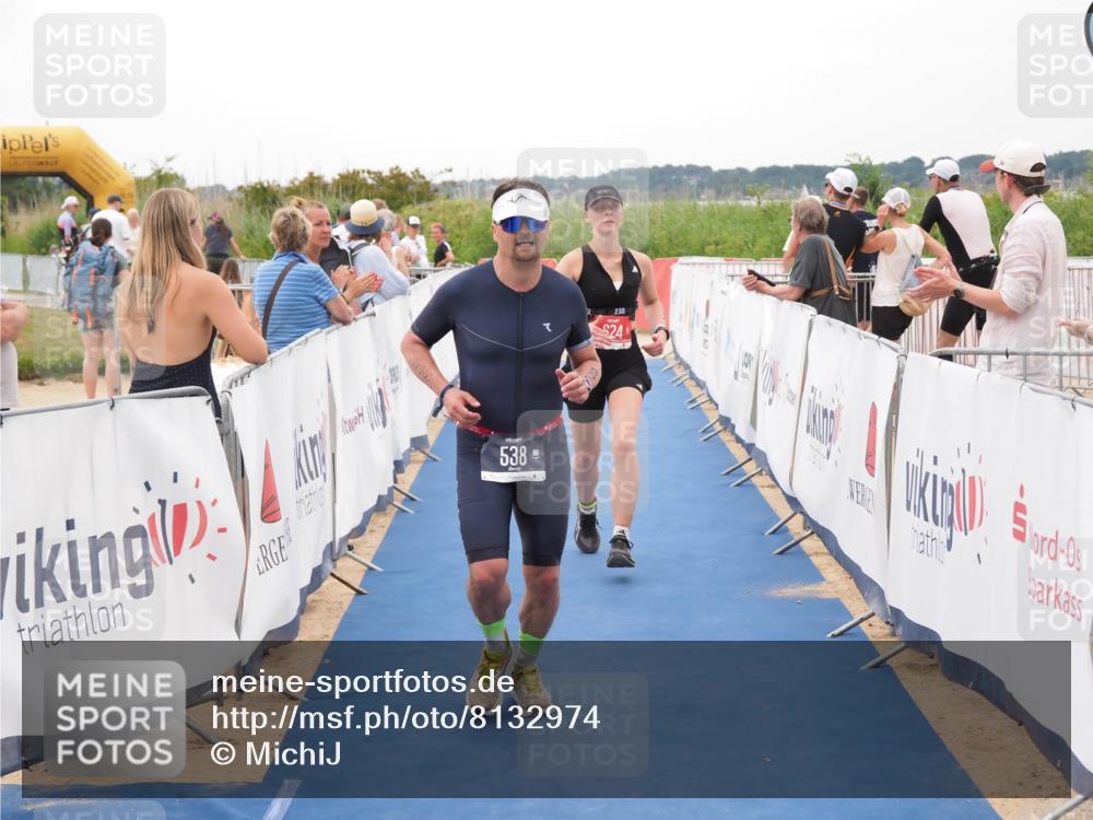 22.06.2025 - Viking Triathlon MichiJ http://msf.ph/oto/8132974 22.06.2025 15:52:02 Ziel 538, 624 meine-sportfotos.de
