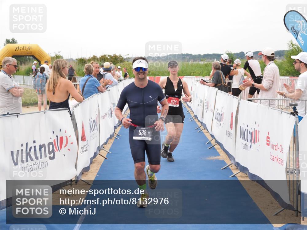 22.06.2025 - Viking Triathlon MichiJ http://msf.ph/oto/8132976 22.06.2025 15:52:02 Ziel 538, 624 meine-sportfotos.de