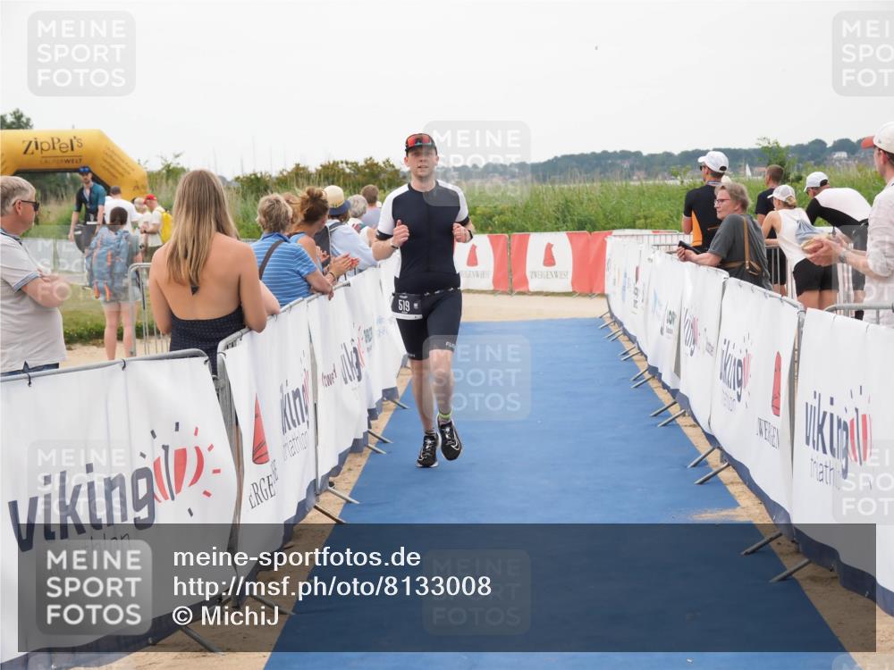 22.06.2025 - Viking Triathlon MichiJ http://msf.ph/oto/8133008 22.06.2025 15:52:27 Ziel 519 meine-sportfotos.de