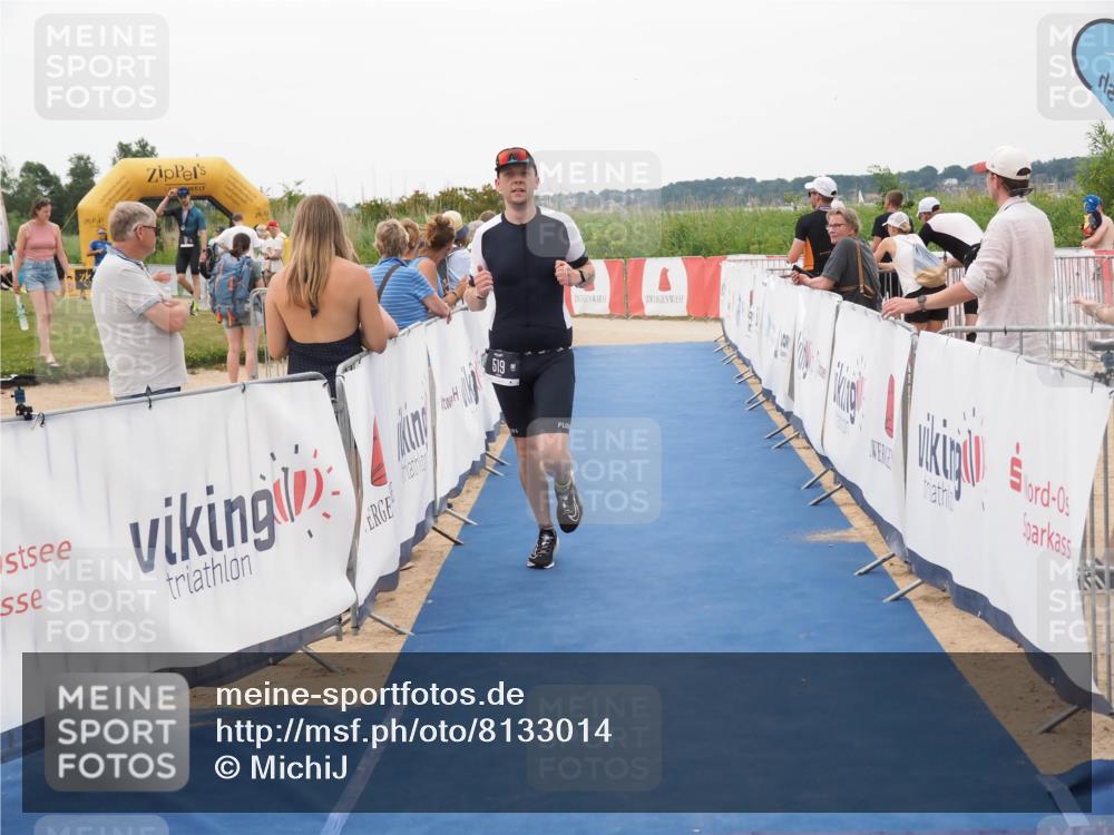 22.06.2025 - Viking Triathlon MichiJ http://msf.ph/oto/8133014 22.06.2025 15:52:28 Ziel 519 meine-sportfotos.de