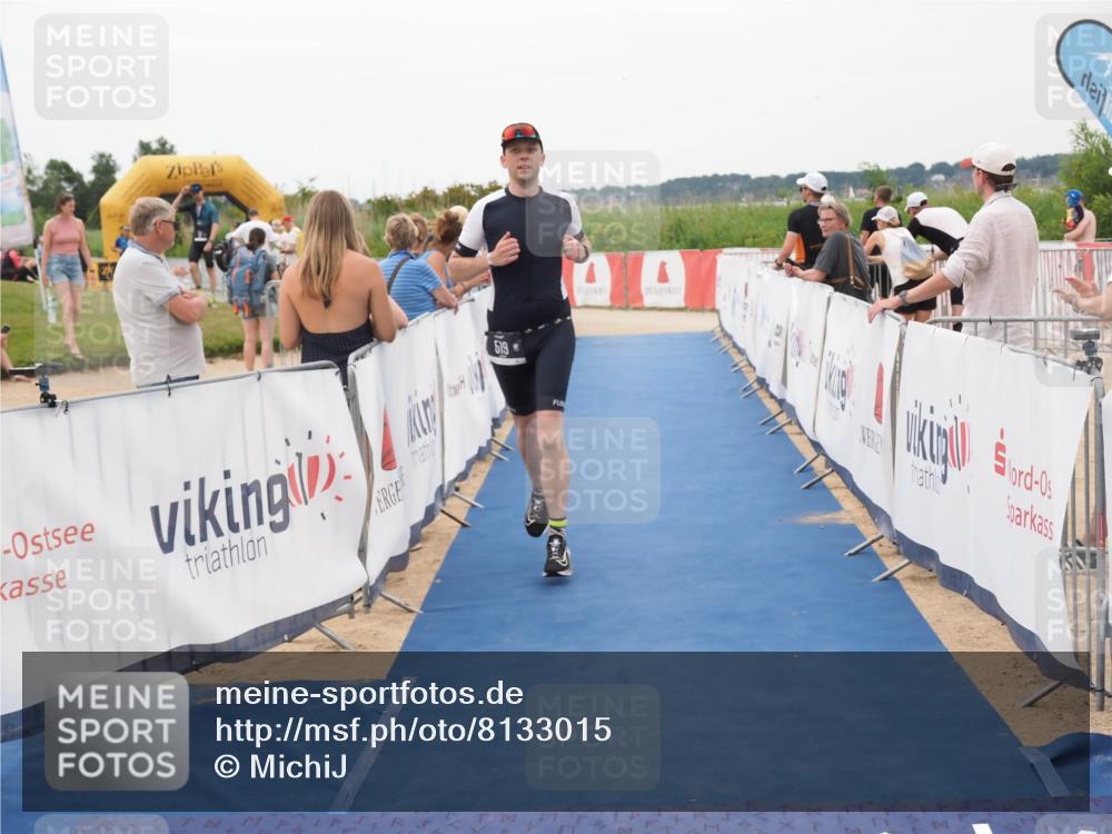 22.06.2025 - Viking Triathlon MichiJ http://msf.ph/oto/8133015 22.06.2025 15:52:28 Ziel 519 meine-sportfotos.de