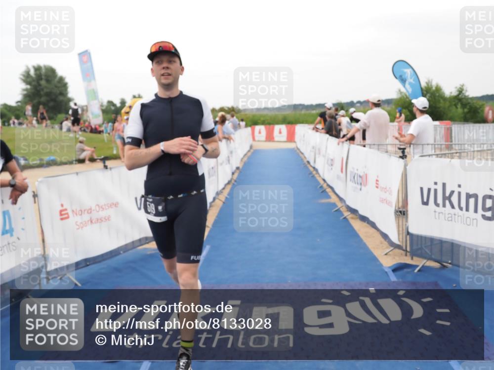 22.06.2025 - Viking Triathlon MichiJ http://msf.ph/oto/8133028 22.06.2025 15:52:29 Ziel 519 meine-sportfotos.de