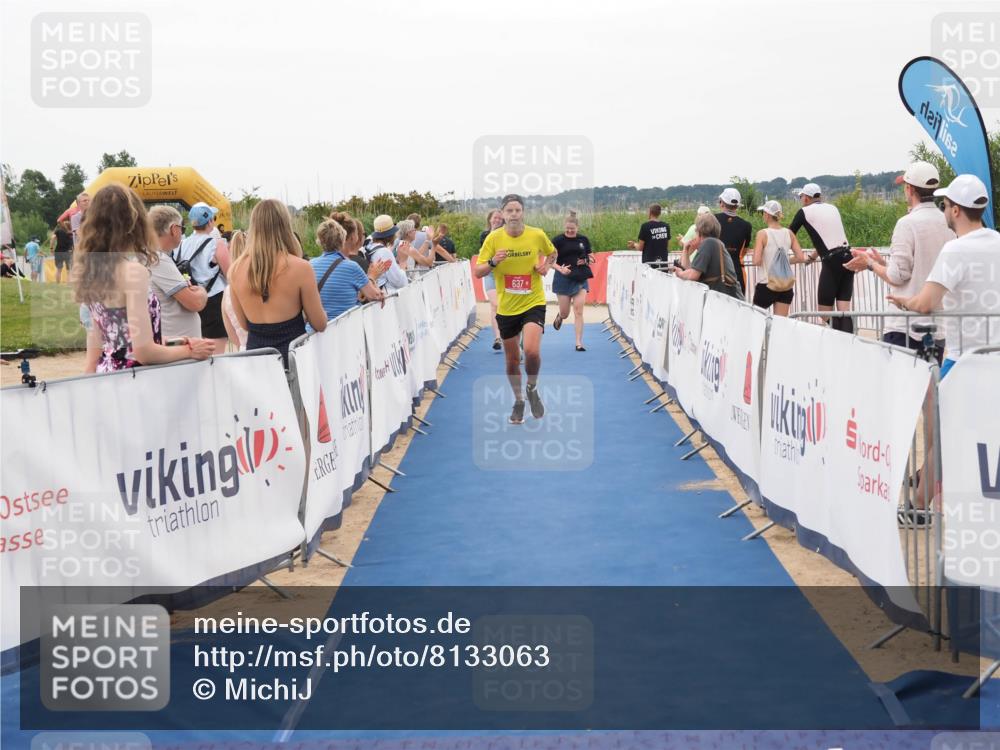 22.06.2025 - Viking Triathlon MichiJ http://msf.ph/oto/8133063 22.06.2025 15:53:36 Ziel 75, 637 meine-sportfotos.de