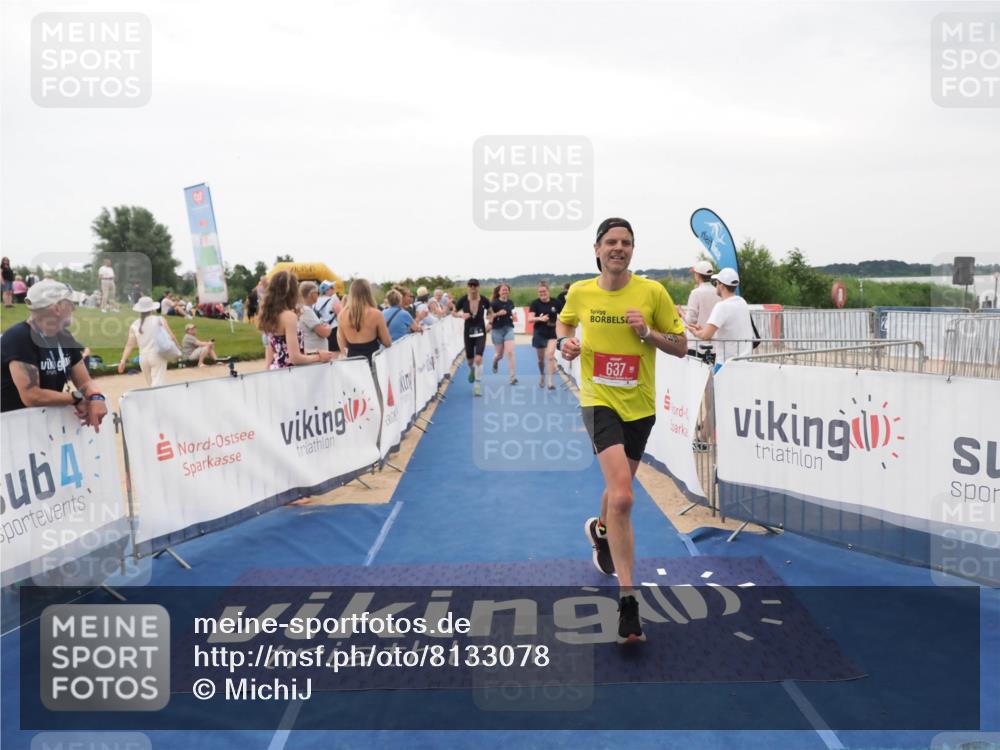 22.06.2025 - Viking Triathlon MichiJ http://msf.ph/oto/8133078 22.06.2025 15:53:38 Ziel 75, 637 meine-sportfotos.de