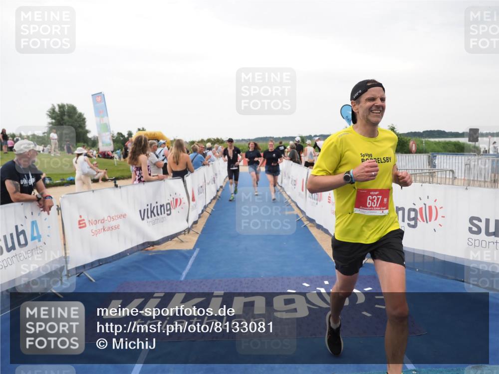22.06.2025 - Viking Triathlon MichiJ http://msf.ph/oto/8133081 22.06.2025 15:53:38 Ziel 75, 637 meine-sportfotos.de